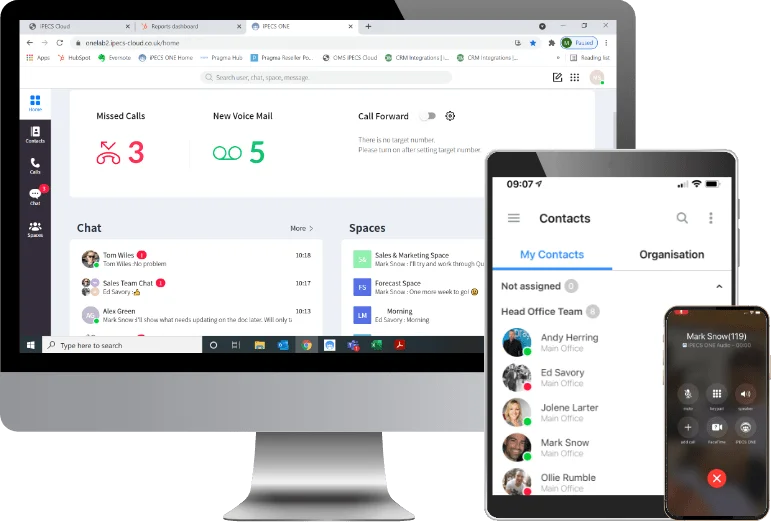 Wayv talk voip systems with ipecs one